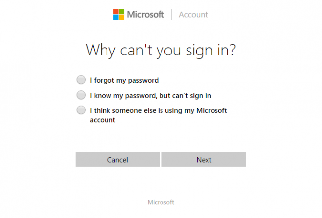 Самые распространенные ошибки при входе в систему Microsoft